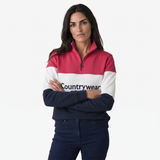 Hazy Blue Countrywear Henley Sweatshirt