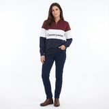 Hazy Blue Countrywear Henley Sweatshirt