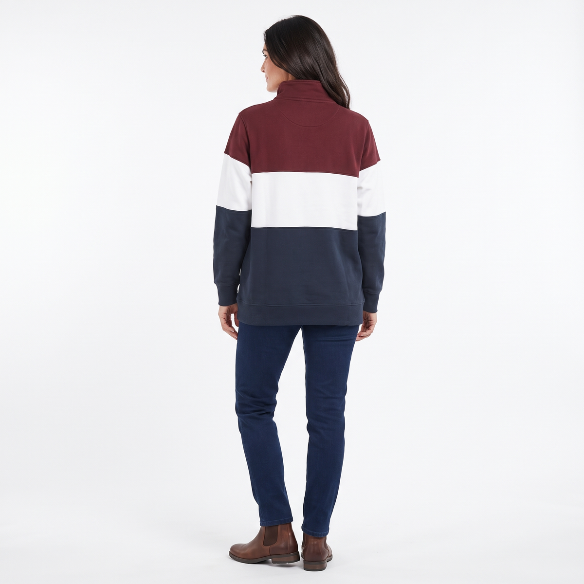Hazy Blue Countrywear Henley Sweatshirt