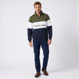 Hazy Blue Countrywear Henley Sweatshirt