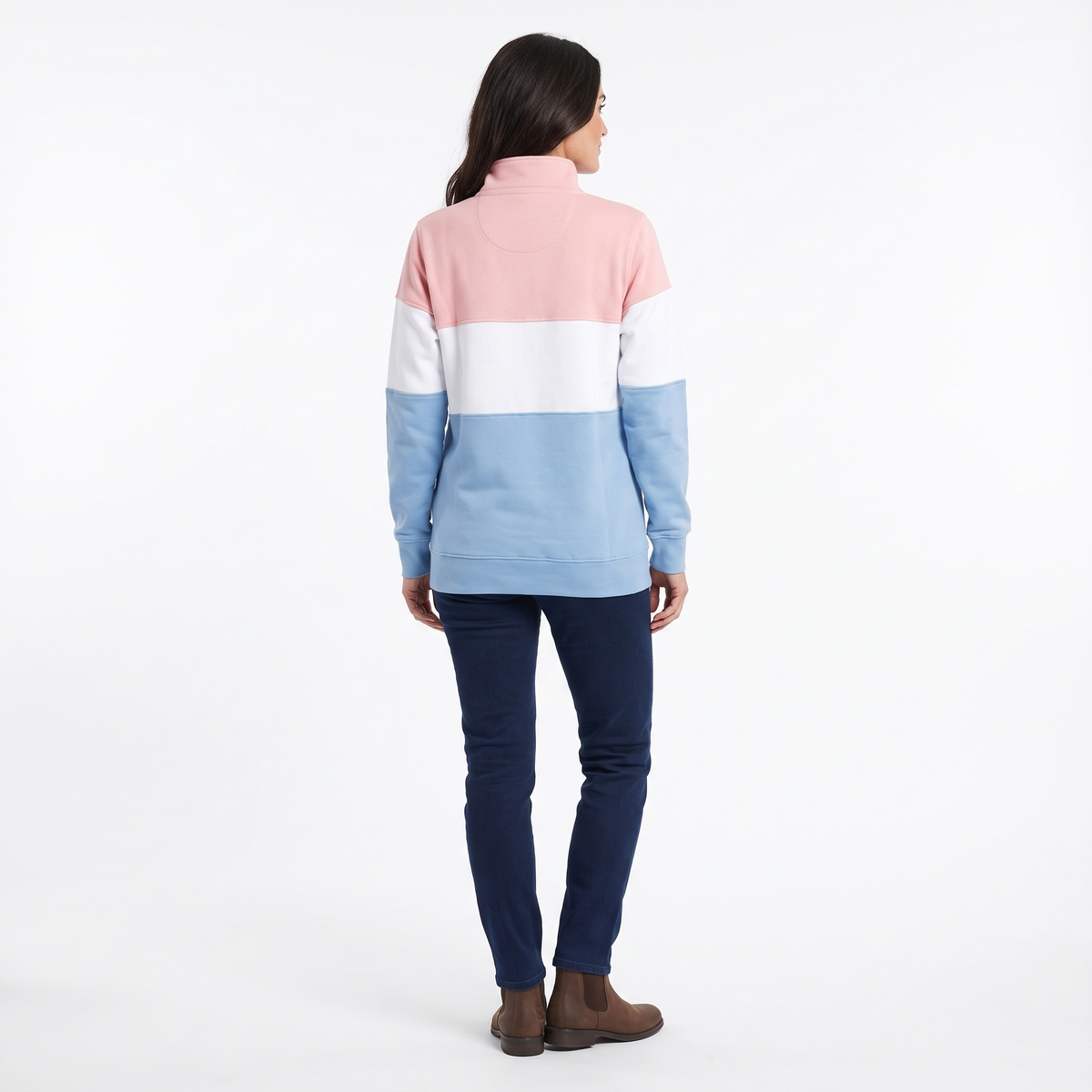 Hazy Blue Countrywear Henley Sweatshirt