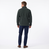 Hazy Blue Haden Mens Half Zip Fleece