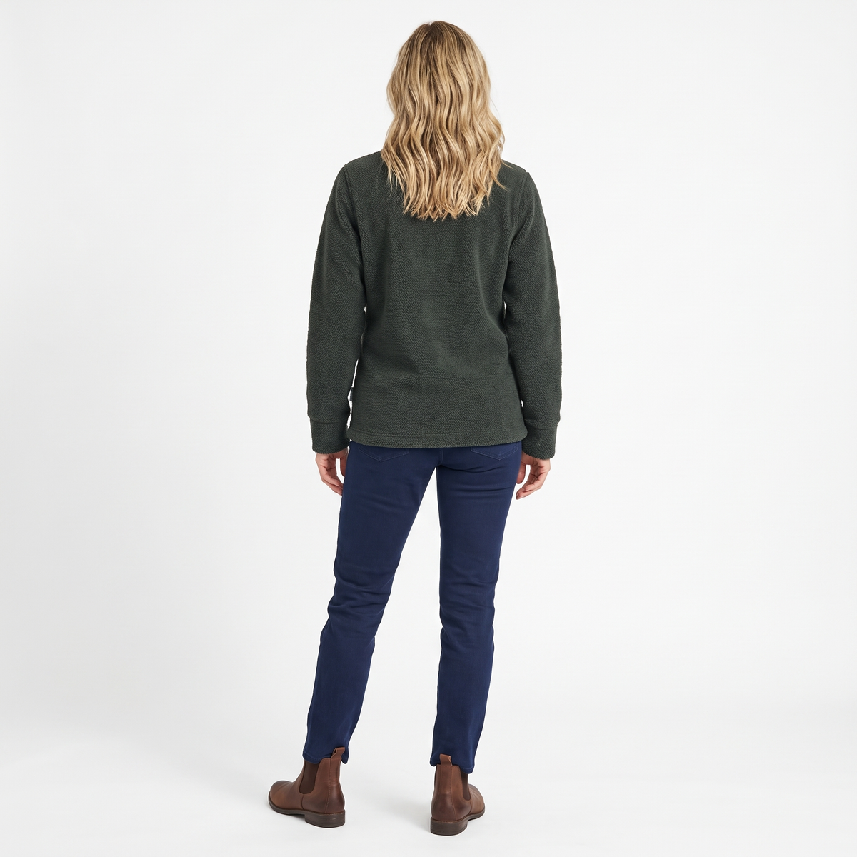 Hazy Blue Sammy Women's Full Zip Fleece