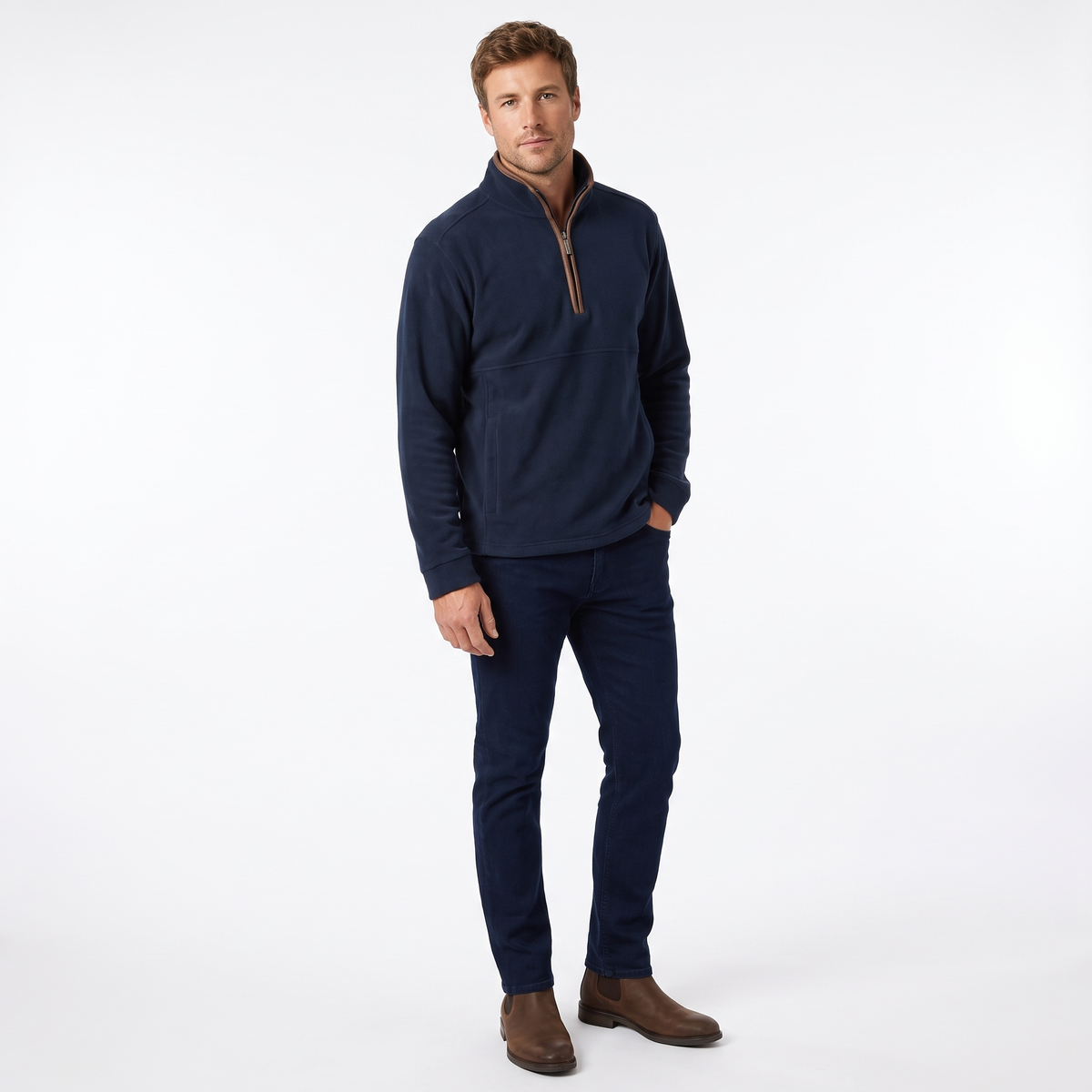 Hazy Blue Hamilton Fleece Jacket