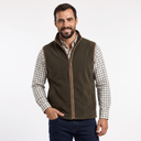 Hazy Blue Mens Fleece Waistcoat Gilet Bodywarmer - Bentley