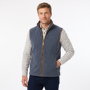 Hazy Blue Mens Fleece Waistcoat Gilet Bodywarmer - Bentley