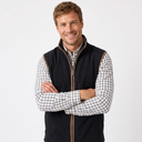 Hazy Blue Mens Fleece Waistcoat Gilet Bodywarmer - Bentley