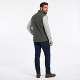 Hazy Blue Mens Fleece Waistcoat Gilet Bodywarmer - Bentley