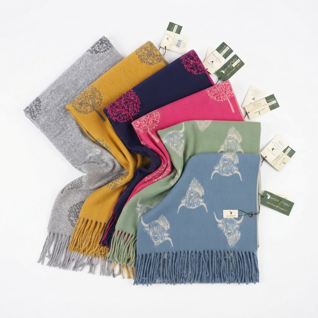 House of Tweed Scarves - Premium Country Wear