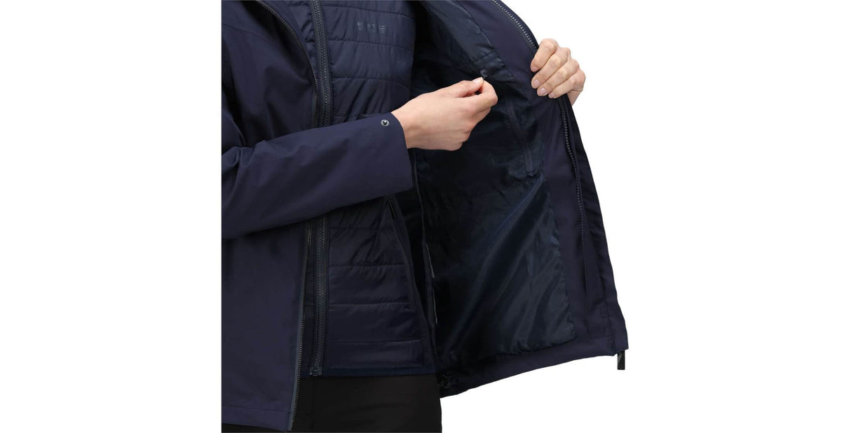 Regatta Womens Shrigley II Waterproof 3 In 1 Jacket Coat - Just $39.99! Shop now at Warwickshire Clothing. Free Dellivery.
