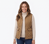 Hazy Blue Joanne Quilted Gilet