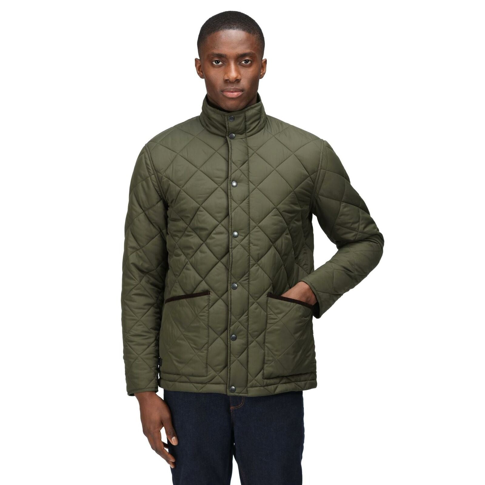 Regatta Mens Londyn Quilted Insulated Casual Country Padded Jacket Warwickshire Clothing