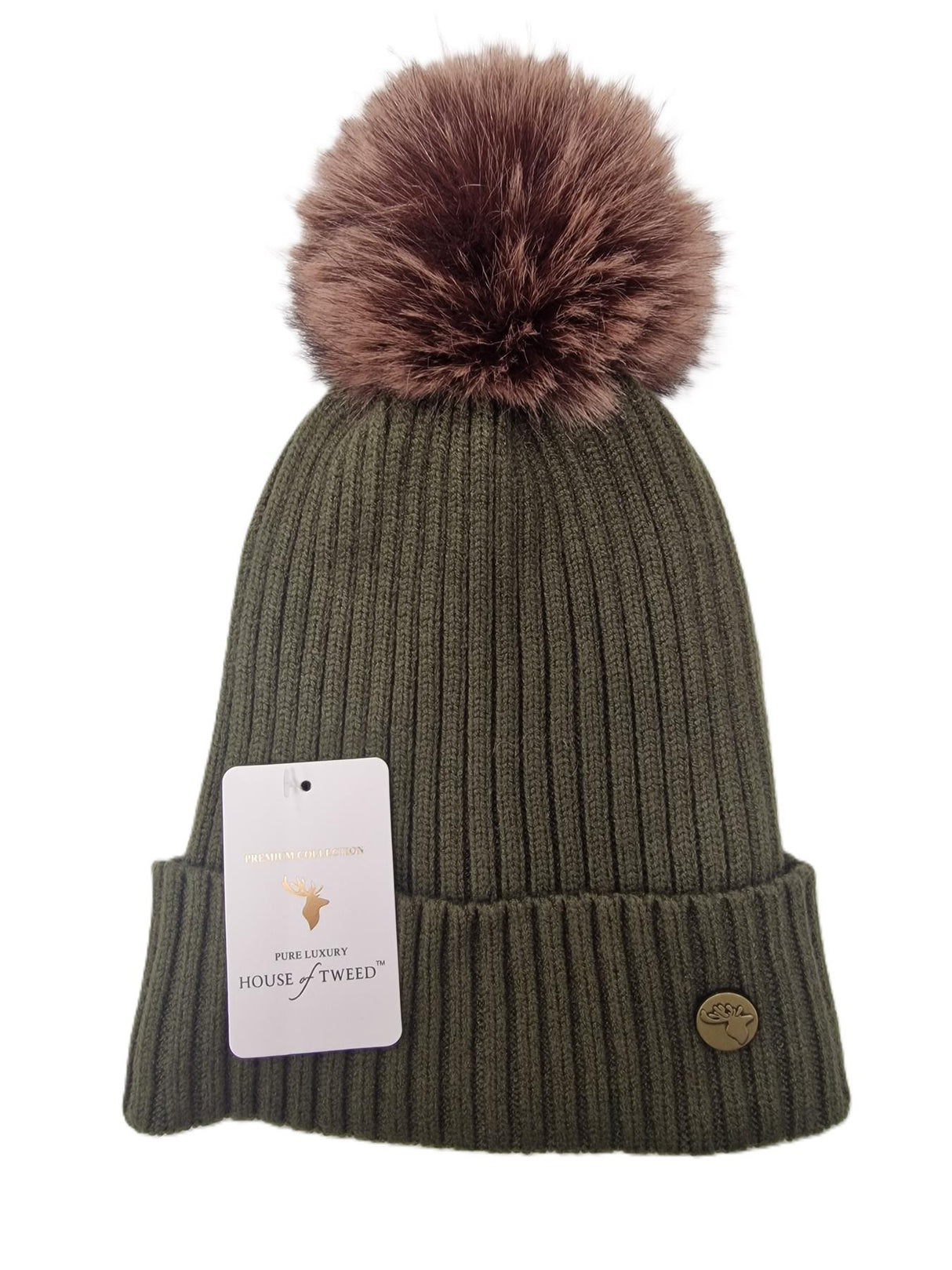 House Of Tweed Womens Luxury Bobble Beanie Hat Warm Pom Pom Ladies Wooly - Just $13.99! Shop now at Warwickshire Clothing. Free Dellivery.