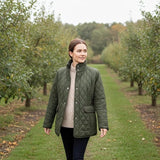 Hazy Blue Louise Quilted Jacket