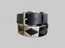 Hazy Blue Brown Leather Polo Belts: Equestrian Style & Everyday Elegance - Jordon