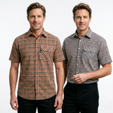 Country Classics Mens Short Sleeve Check Shirt - Highclere