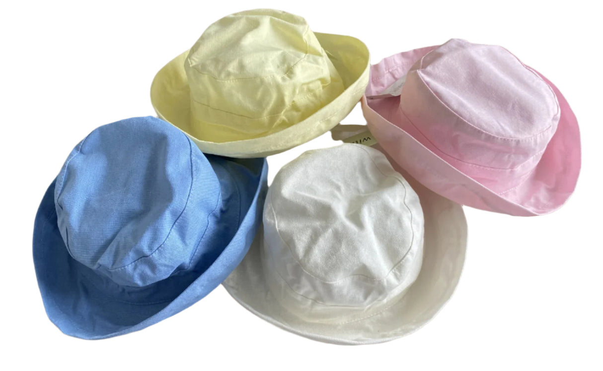 women's linen sun hat with turn-up brim - Just £12.99! Shop now at Warwickshire Clothing. 
