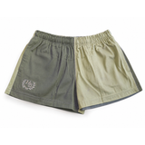 Hazy Blue Harper Colour Block Kids Shorts - Unisex