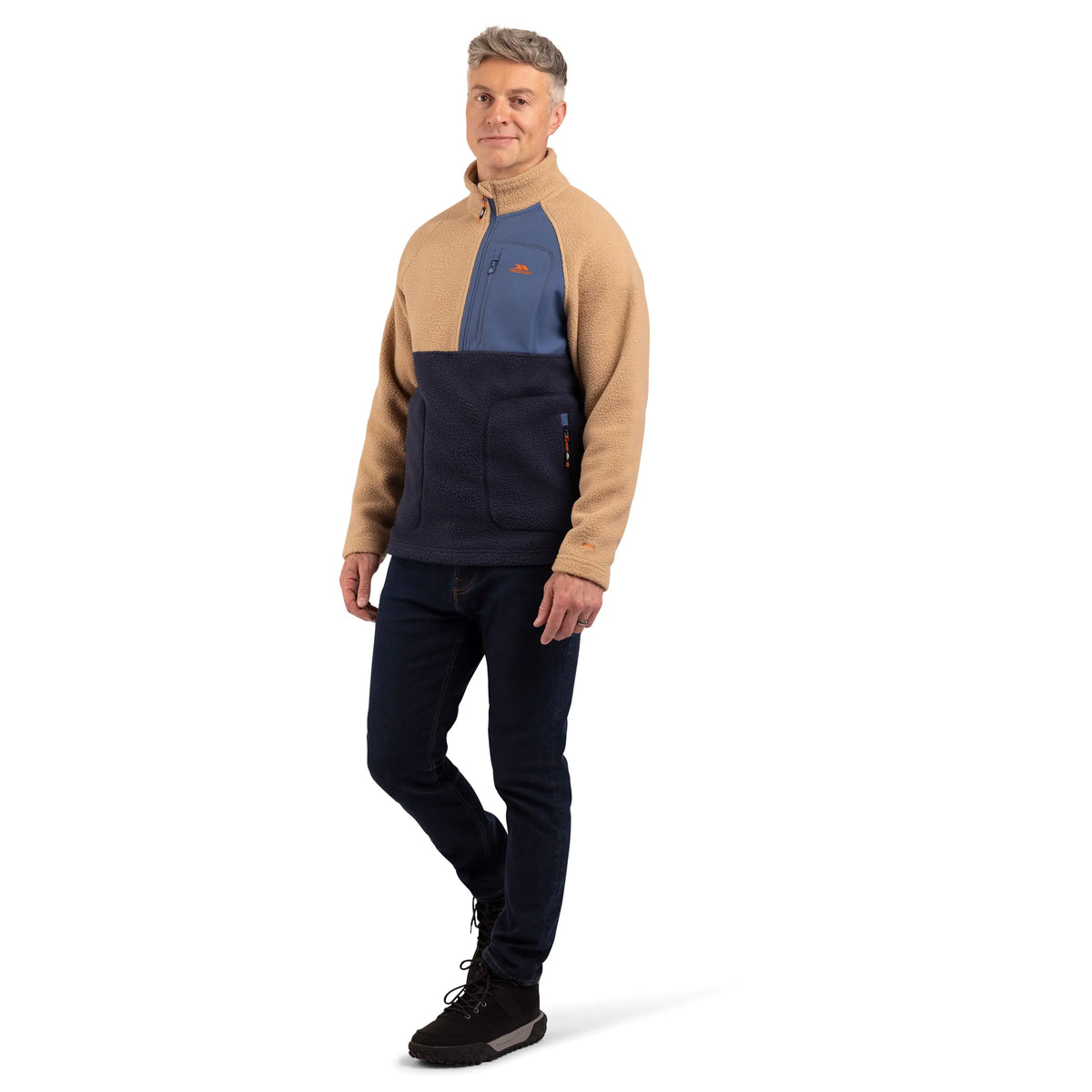 Trespass Mens Half Zip Fleece North