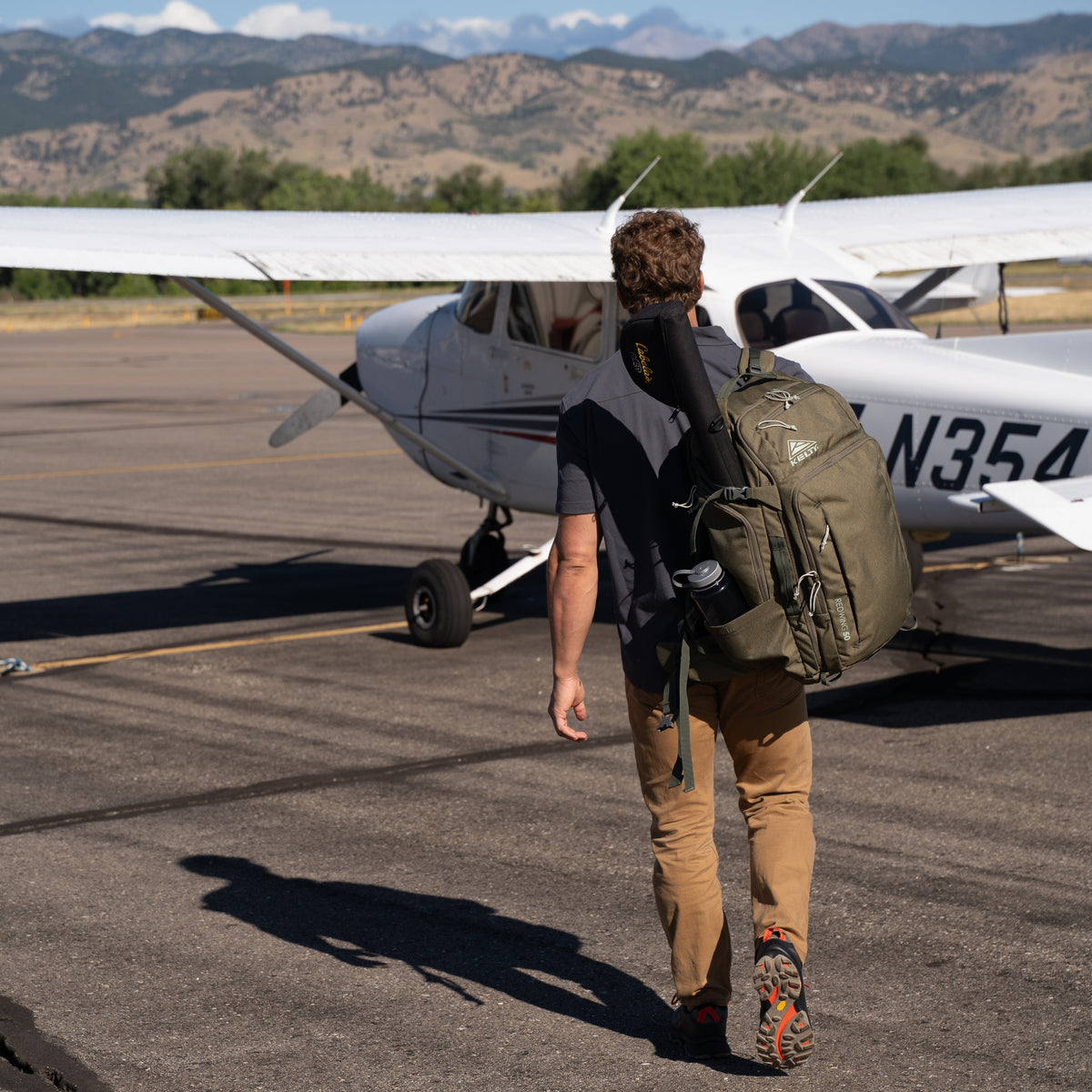 Kelty Redwing Traveller 50L Backpack - Burnt Olive