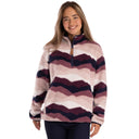 Trespass Womens 1/2 Zip Sherpa Fleece Ovie
