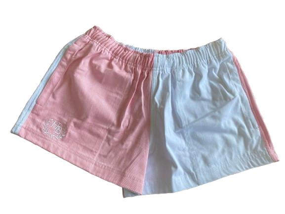 Hazy Blue Nelson Colour Block Shorts - Unisex Sports & Leisure