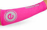 eGLOVE Hi-Vis Armsleeves – Fluoro Pink | Reflective Running Arm Warmers