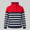 Hazy Blue Womens Pullover Sweatshirts - Tasha