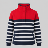 Hazy Blue Womens Pullover Sweatshirts - Tasha