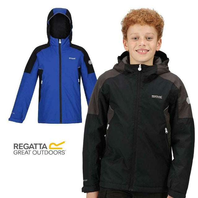 Copy of Regatta Kids' Hurdle IV Waterproof Insulated Jacket - Premium clothing from Regatta - Just $24.99! Shop now at Warwickshire Clothing