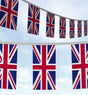 Union Jack British Flag Bunting 10m 33ft Nylon Birthday Coronation Celebration - Just £5.49! Shop now at Warwickshire Clothing. 
