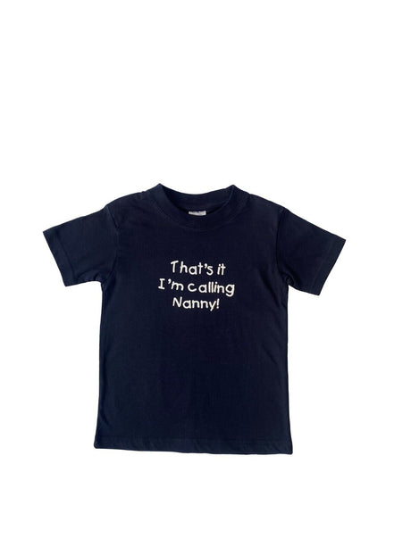 Hazy Blue Kids Thats It I'm Calling Grandad, Grandma & Nanny T-Shirts - Just £5.49! Shop now at Warwickshire Clothing. 