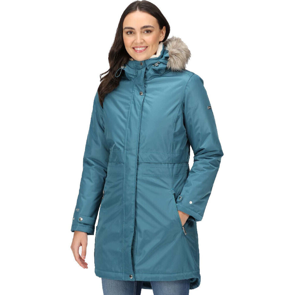 Regatta Women's Lyanna Fur Trim Parka Jacket - Premium clothing from Regatta - Just $39.99! Shop now at Warwickshire Clothing