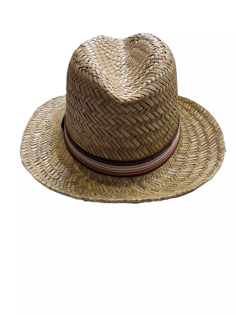 Tayberry Mens Trilby Hat Natural Straw Hat - ONESIZE - Just £9.99! Shop now at Warwickshire Clothing. 