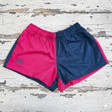 Hazy Blue Harper Colour Block Kids Shorts - Unisex Sports & Leisure