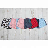 Hazy Blue Harper Colour Block Kids Shorts - Unisex Sports & Leisure