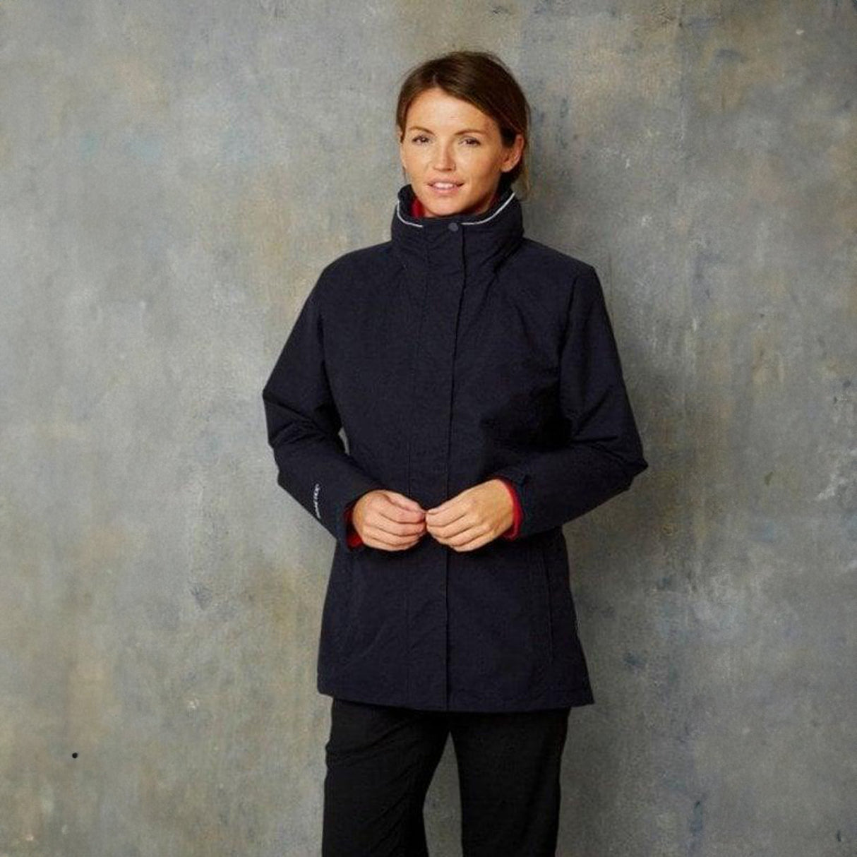 Craghoppers Womens Vector Zip Up Hooded Jacket Hoodie Zip Pockets Grey Red  Navy 