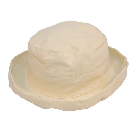 women's linen sun hat with turn-up brim - Just £12.99! Shop now at Warwickshire Clothing. 
