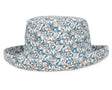 Ladies floral print turn up brim sun hat - Just £9.99! Shop now at Warwickshire Clothing. 