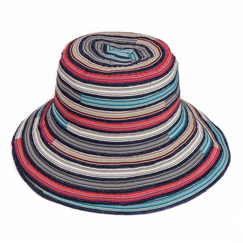Womens Stripe Pattern Bucket Hat - Just £12.99! Shop now at Warwickshire Clothing. 