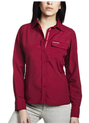 Craghoppers| Womens Nosilife Darla SS Shirt | Retro Pink | 12 - Just £42.99! Shop now at Warwickshire Clothing. 