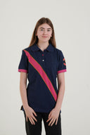 Hazy Blue Womens Short Sleeve Polo Shirt - Carly II - Just £14.99! Shop now at Warwickshire Clothing. 