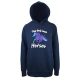 Hazy Blue Horse Pullover Hoodie - Premium clothing from Hazy Blue - Just $19.99! Shop now at Warwickshire Clothing