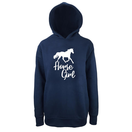 Hazy Blue Womens Pullover Hoodie - Horses - Just £17.99! Shop now at Warwickshire Clothing. 