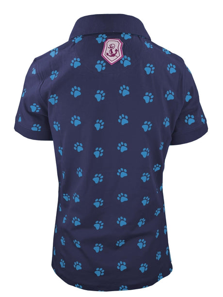 Hazy Blue Womens Short Sleeve Polo Shirt - Scarlett - Just £14.99! Shop now at Warwickshire Clothing. 