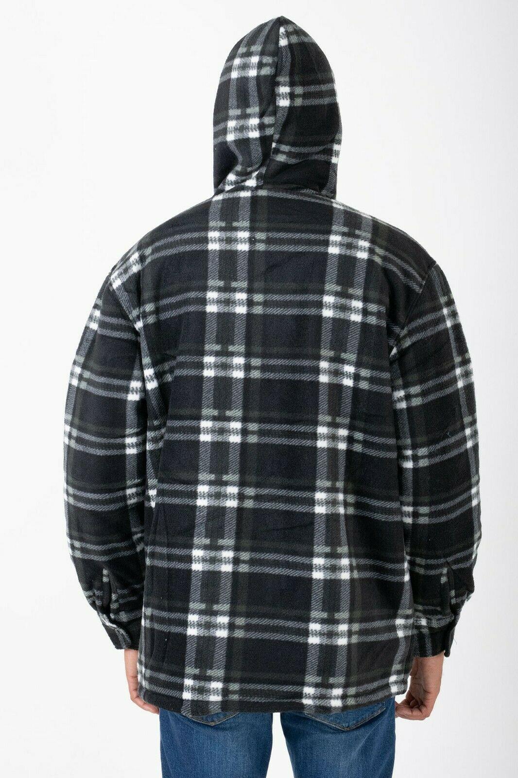 Hazy Blue Hooded Lumberjack Padded Sherpa Fur Lined Flannel Naxter Jacket - Premium clothing from Hazy Blue - Just $24.99! Shop now at Warwickshire Clothing