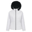 Dare 2b Womens Comely Water Repellent Hooded Warm Jacket, White, 10 - Just $52.99! Shop now at Warwickshire Clothing. Free Dellivery.