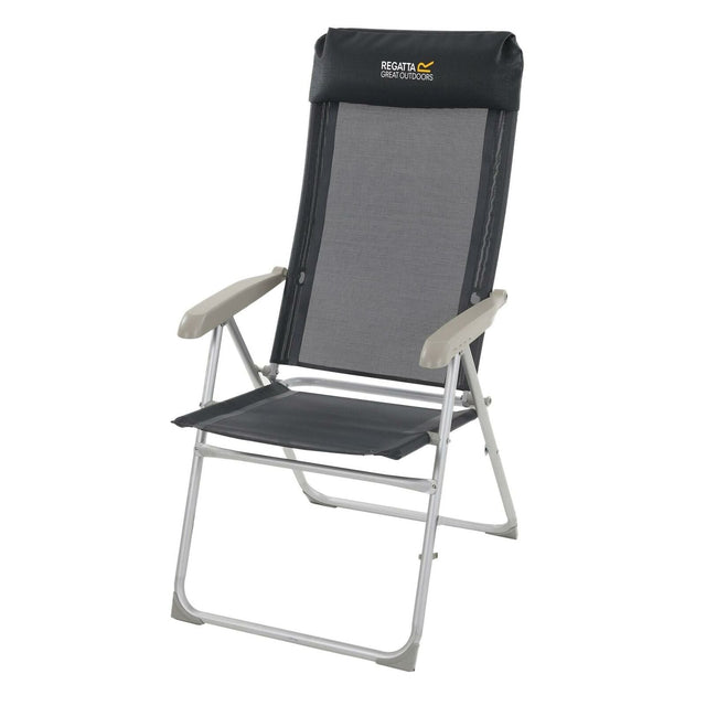 Regatta Colico Hard Armed Reclining Lounge Chair Garden Camping - Premium clothing from Regatta - Just $42.99! Shop now at Warwickshire Clothing