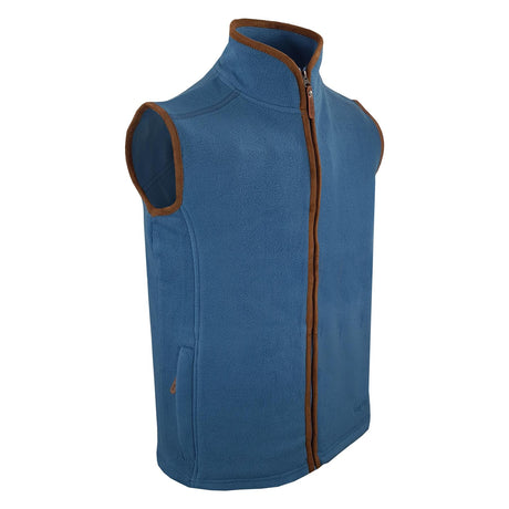 Hazy Blue Mens Fleece Waistcoat Gilet Bodywarmer - Bentley - Just £22.99! Shop now at Warwickshire Clothing. 