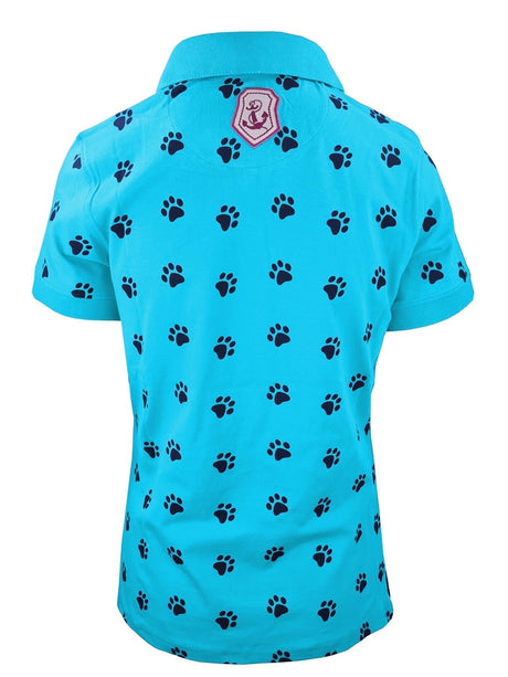 Hazy Blue Womens Short Sleeve Polo Shirt - Scarlett - Just £14.99! Shop now at Warwickshire Clothing. 